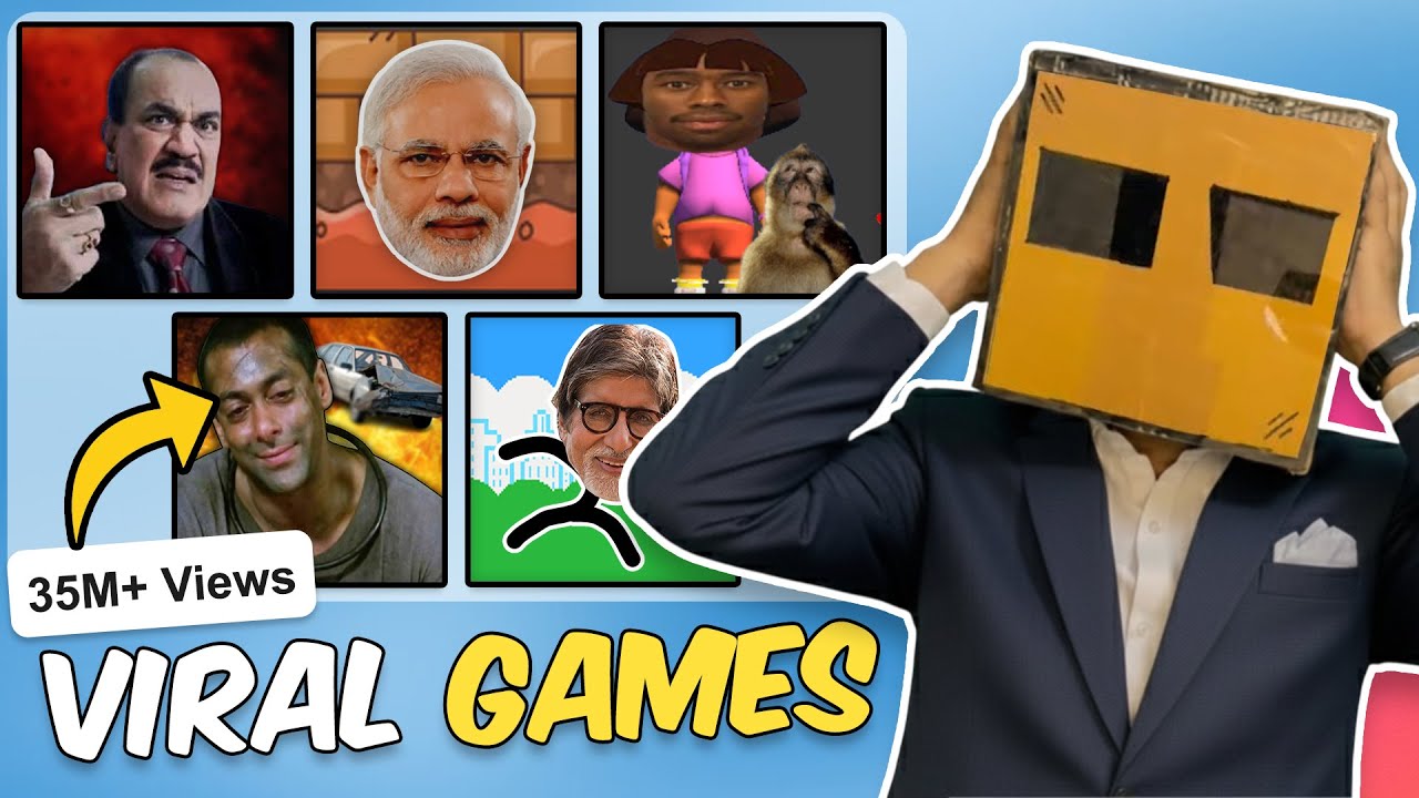 How I Made Those Viral Instagram Games! | Hindi Game Development
