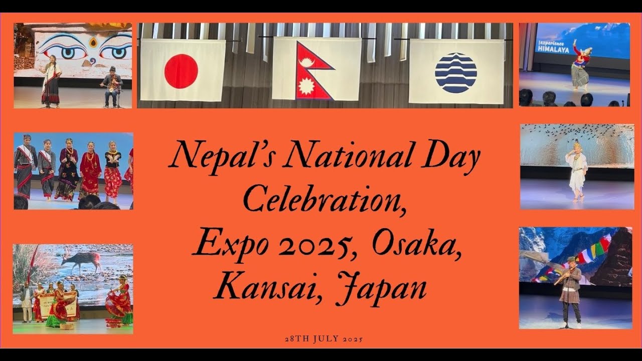 Nepal National day at  Expo 2025 , Osaka, Kansai, Japan