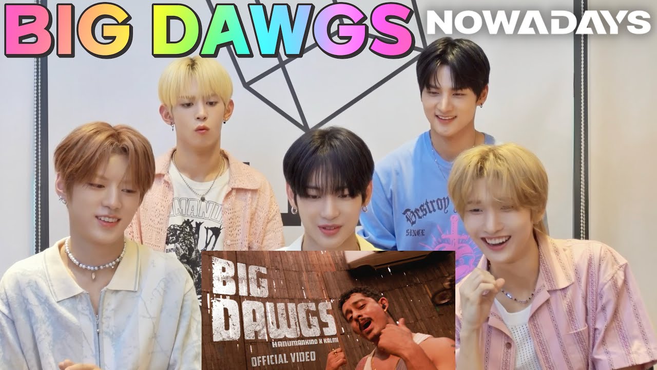 KPOP IDOL react surprised to Indian hip-hop mv🚖✨@CUBE_NOWZ #hanumankind #bigdawg