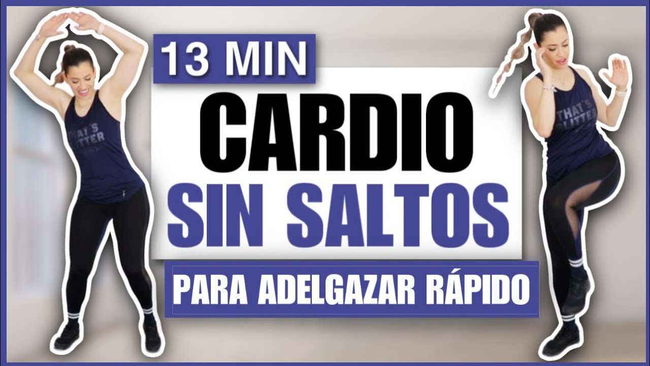 CARDIO SIN SALTOS PARA ADELGAZAR RÁPIDO | Cardio sin impacto | NatyGloss Gym