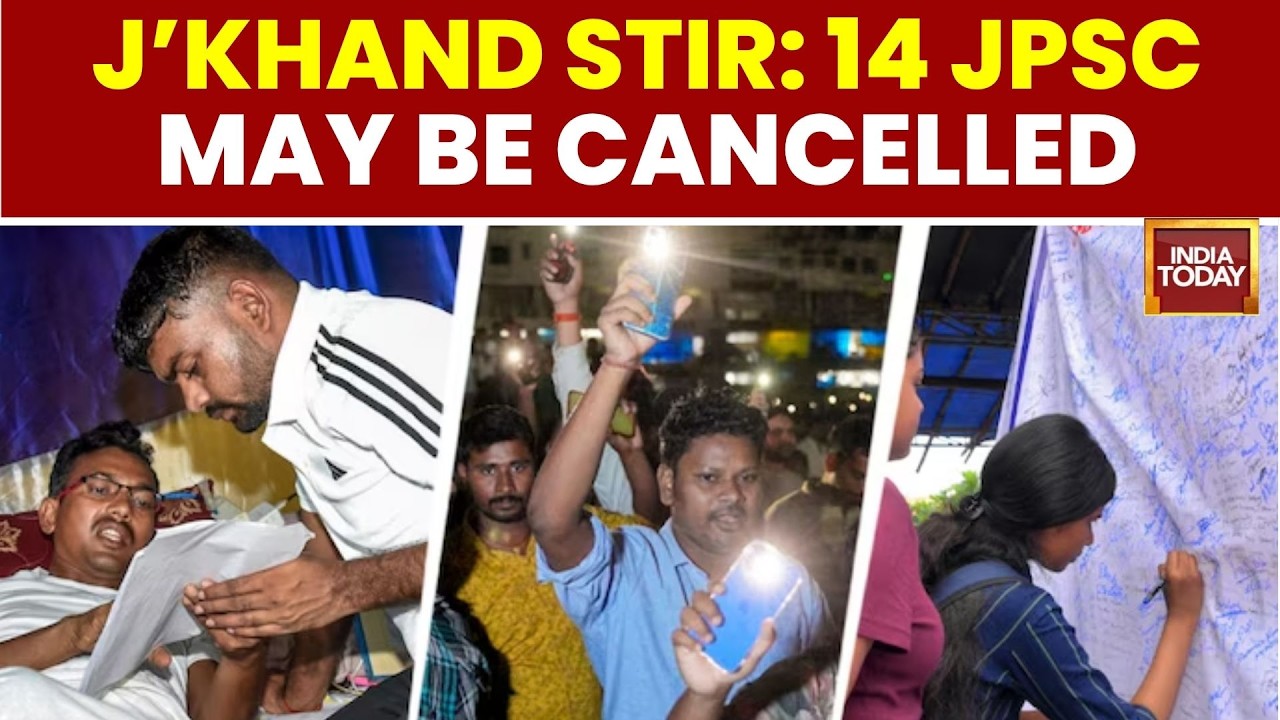 Jharkhand JPSC Exam Row: Govt Likely To Cancel 14th Prelims, Order CID Probe As Protests Hit Day 16