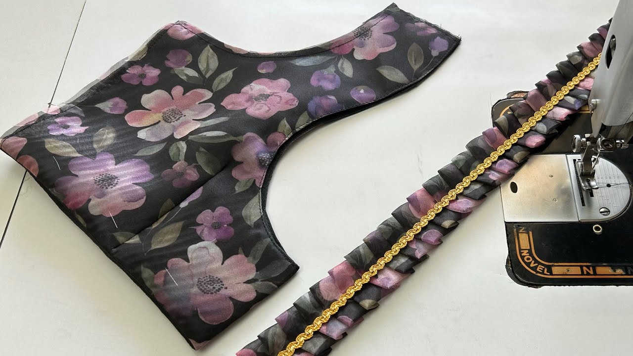 Stylish Blouse Designs Back Neck | Blouse Designs | Cutting And Stitching Back Neck Blouse Design