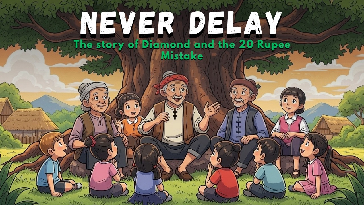 Never Delay | The Story Of Diamond And The 20 Rupee Mistake | Motivational Story