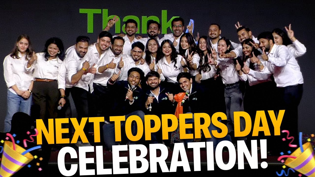 Next Toppers Day Celebration 🎉  | PARTY MODE ON 🥳