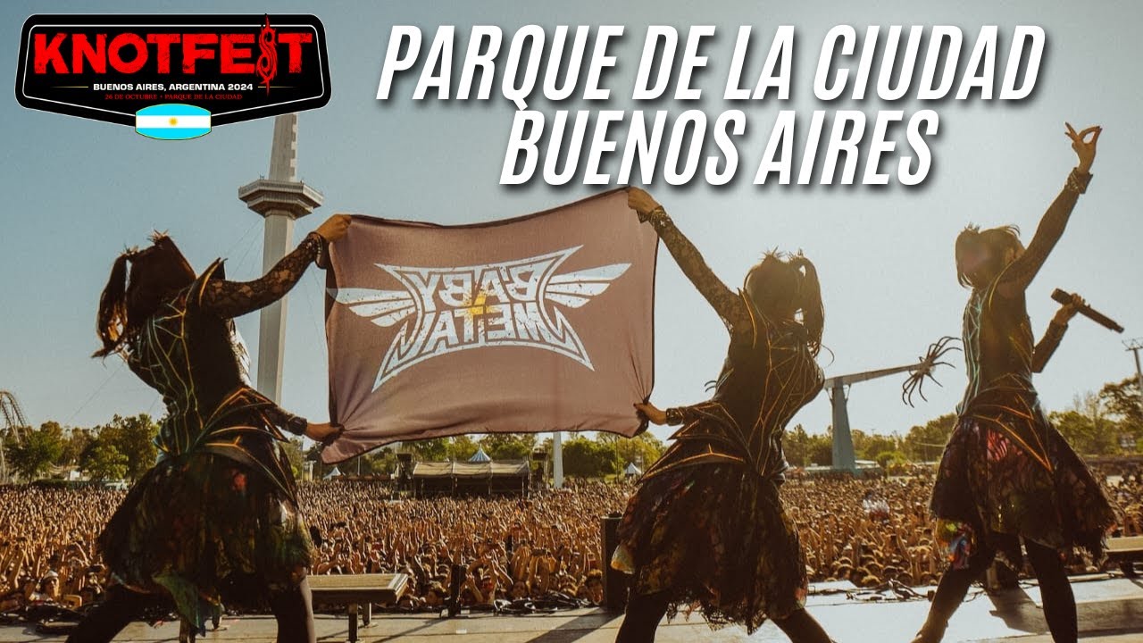 BABYMETAL Live at Parque de la Ciudad, Buenos Aires, Knotfest ARGENTINA | Full Show