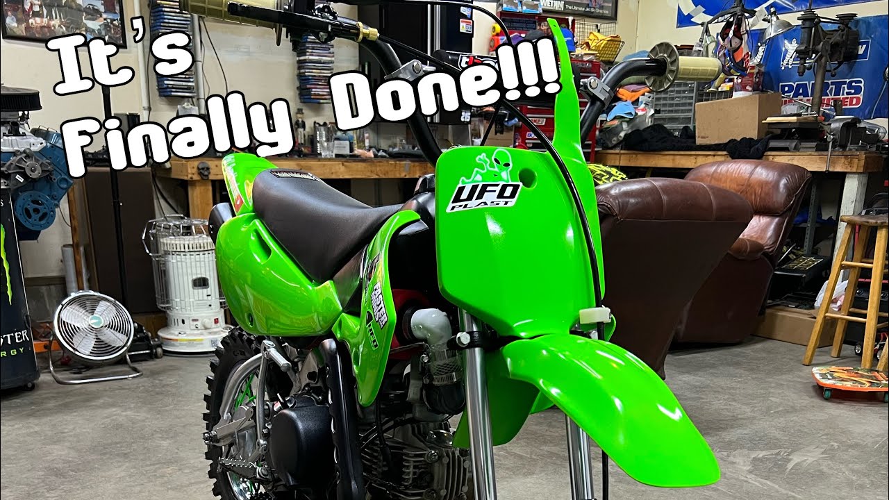 Converting a Klx110 to a Klx110l Suspension Upgrade ( FINAL VIDEO OF BUDGET BUILD)