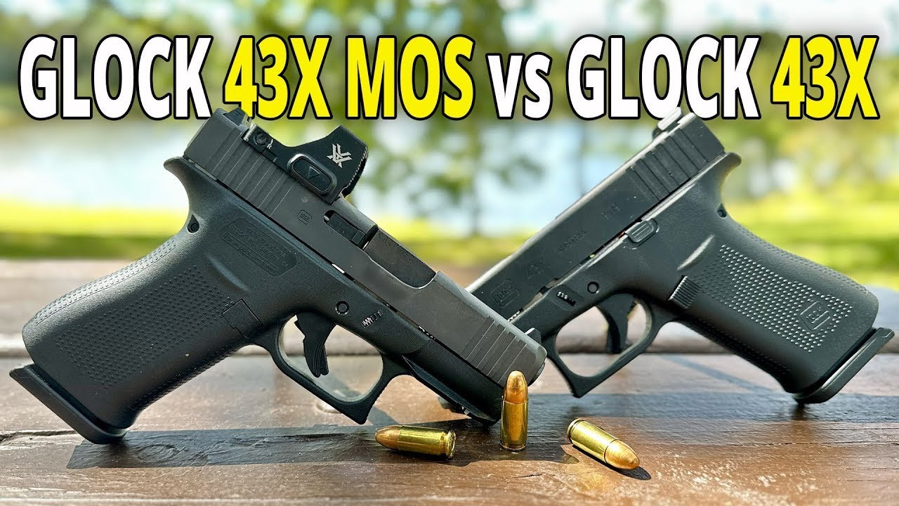 Glock 43X MOS и Glock 43X. В чем разница?