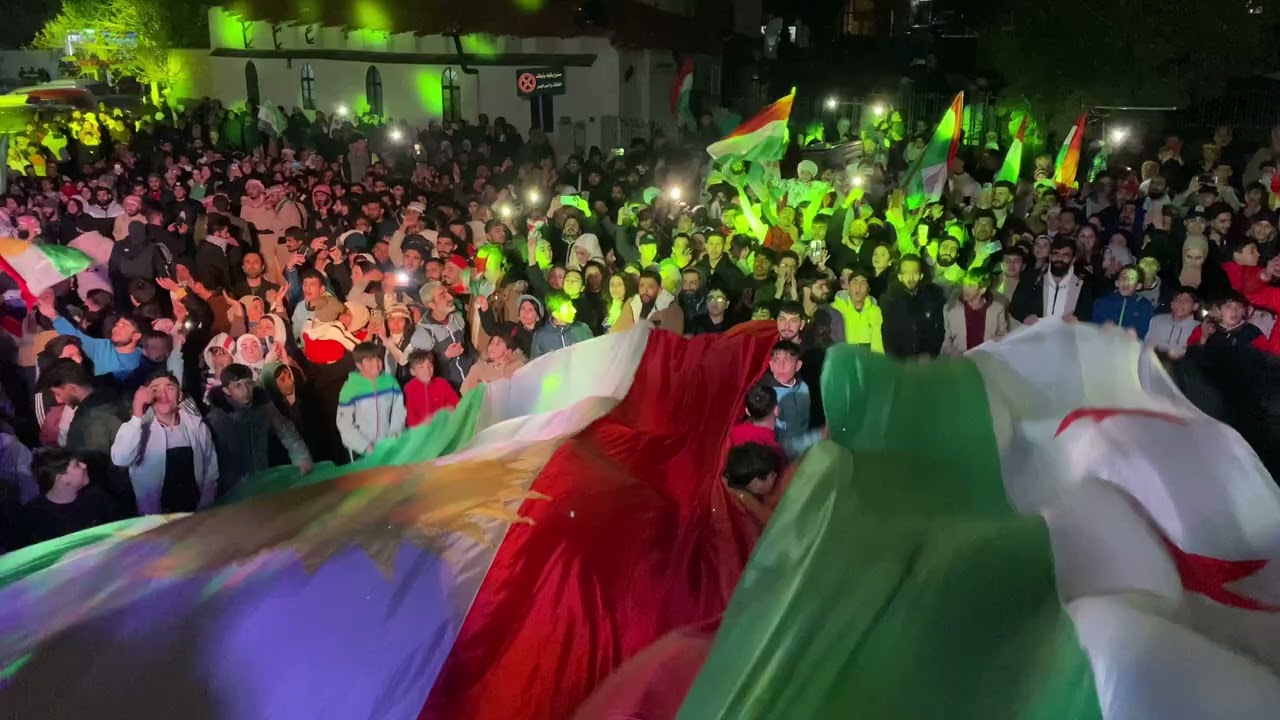 ايقاد أول شعلة نوروز في حي الأكراد بدمشق بعد سقوط الأسد
