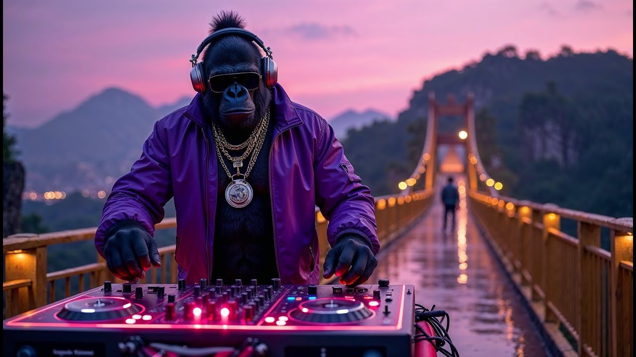 DJ Gorilla | GOLDEN BRIDGE, INDIA 🌉 | Melodic Berlin Techno | Deep Club Vibes |