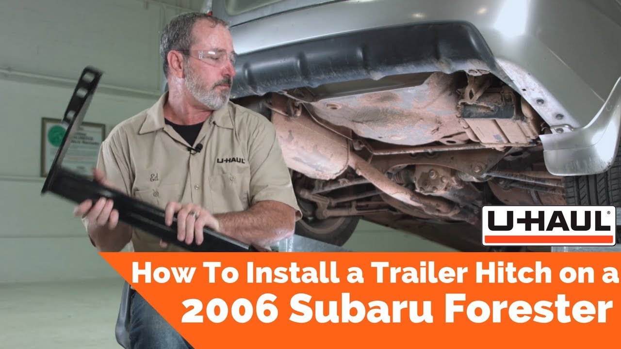 2006 Subaru Forester Trailer Hitch Installation