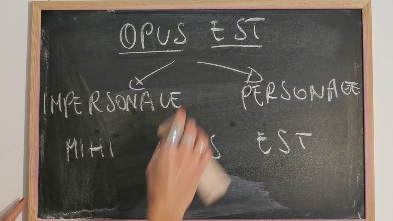 Latino: opus est