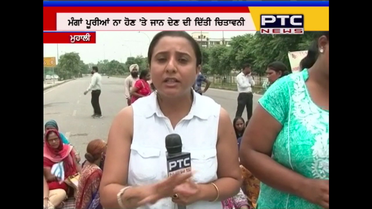TET PASS TEACHERS PROTEST AGAINST PUNJAB GOVT