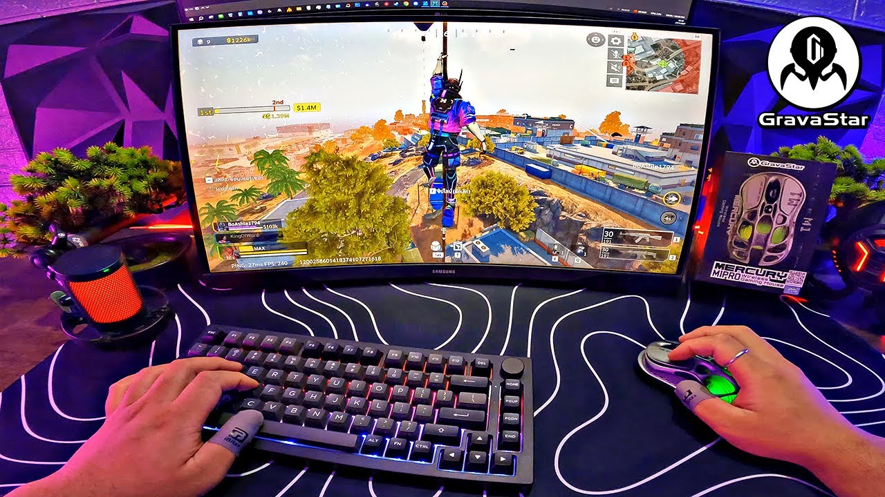 BLOOD STRIKE PC : PAYDAY NEW MODE GAMEPLAY💰 | WITH GRAVASTAR MERCURY M1 PRO GAMING MOUSE (POV)