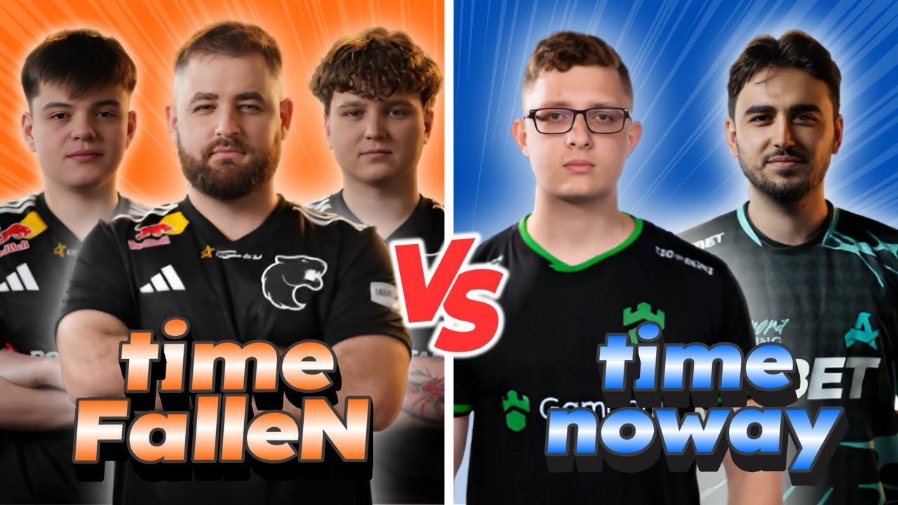 Time FALLEN vs Time NOWAY na FACEIT com Comunica&ccedil;&atilde;o Por Voz Legendada PT-BR e Multi POV (Mirage)
