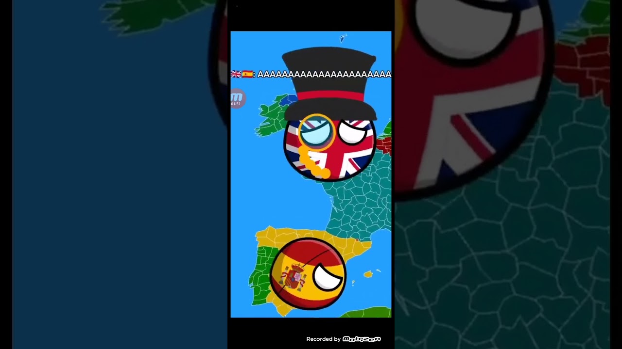 chile crea un terremoto# humor# países# countryballs# polandball