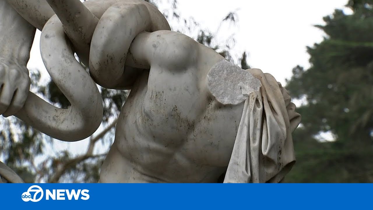 Vandals remove heads from 90-year-old Greek statue at San Francisco museum