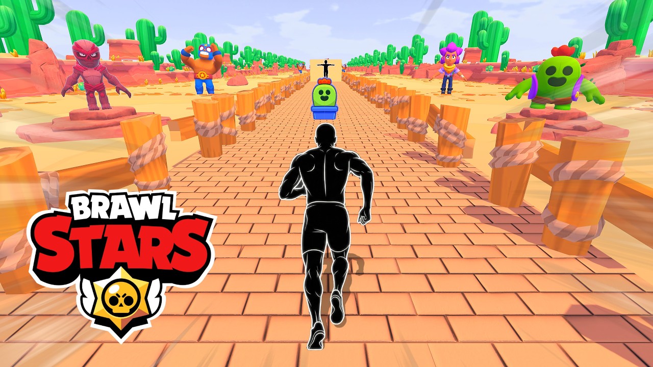 ESCAPE The Brawl Stars - Захватывающая интерактивная разминка и человеческий тетрис | Вирусная ин...