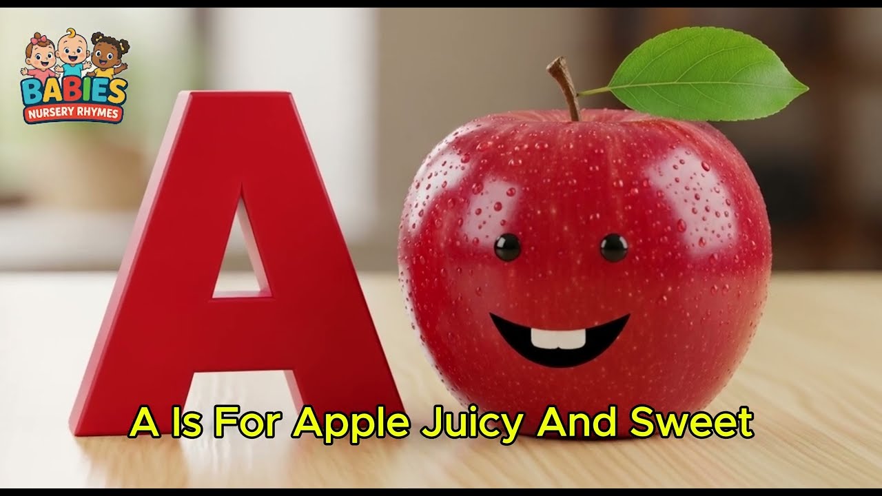 ABC Alphabet Song for Kids  A to Z Nursery Rhyme
