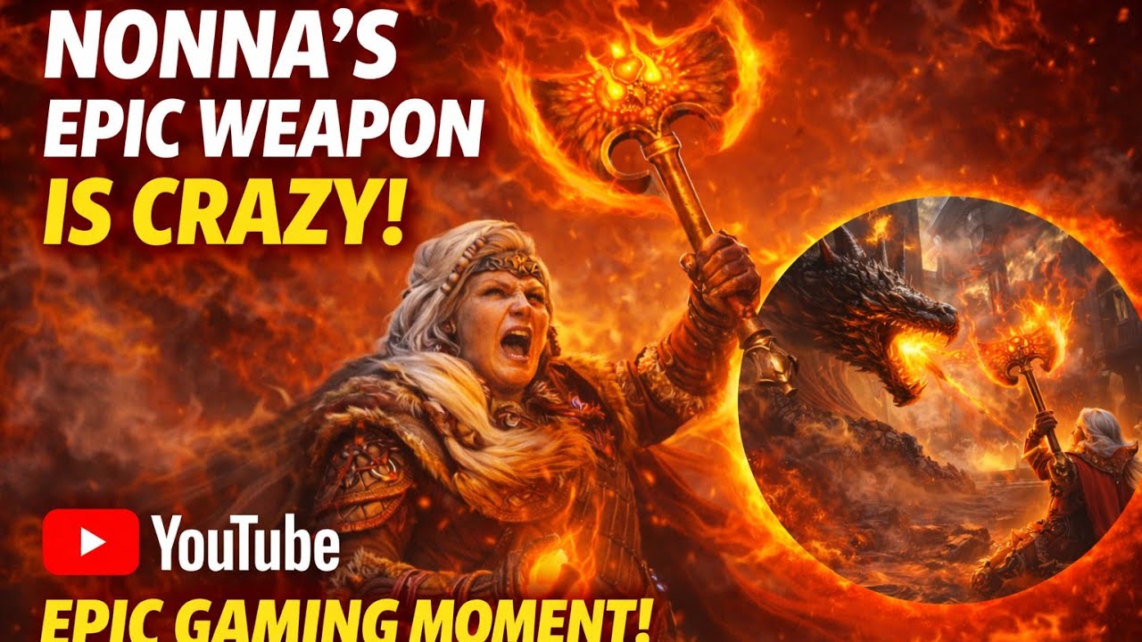 Nonna new epic weapon gameplay💀