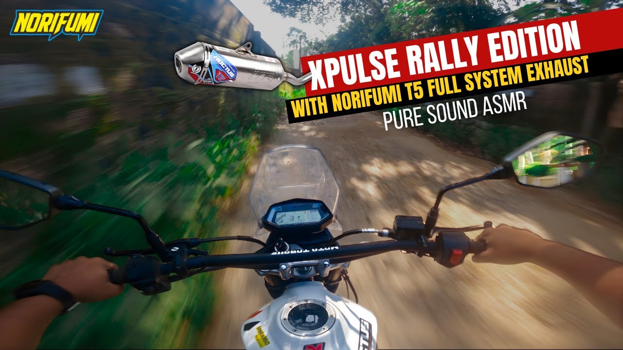Xpulse Rally Edition with Norifumi T5 Full System Exhaust | Pure Sound ASMR 