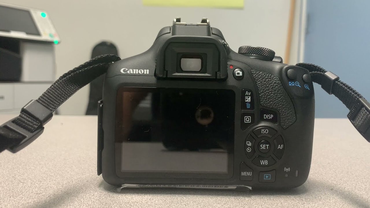 T7 Canon Rebel Tutorial