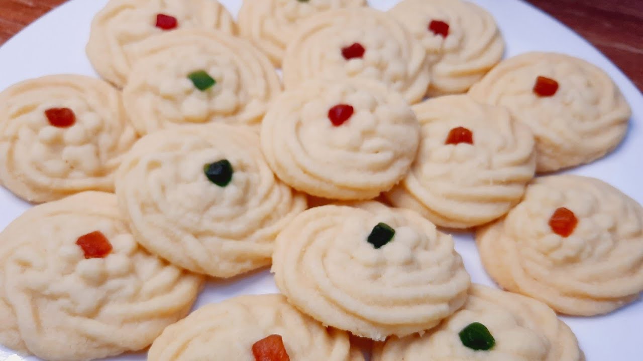 Butter Cookies Recipe | Cooking Food Light