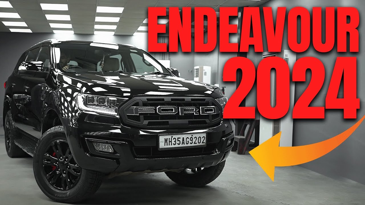 New Ford Endeavour 2024 In It's Mafia Black Look | ETU Studio