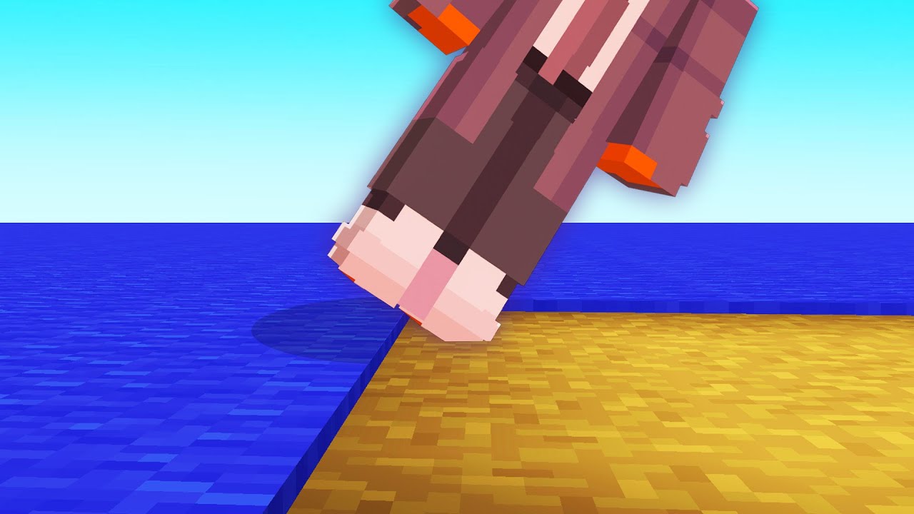 NO PUEDO TOCAR AZUL EN MINECRAFT!