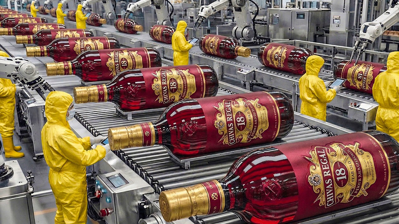 Chivas Regal 18 Behind the Scenes: Complete Distillery & Bottling Process