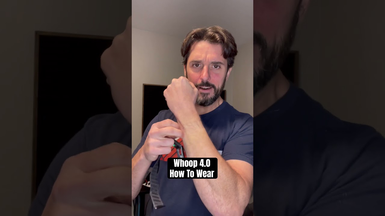 Как носить Whoop 4.0