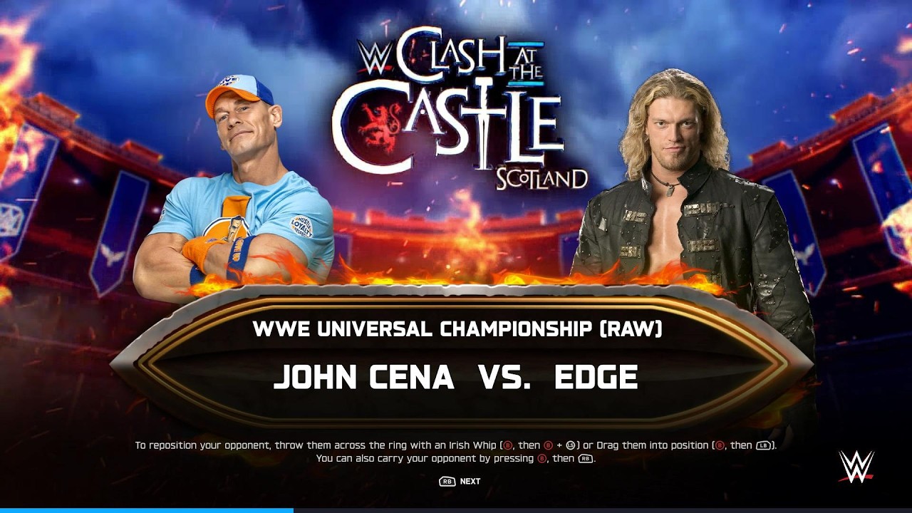 FULL MATCH : John Cena VS Edge | John Cena Vs All Wrestlers | Joh Cena Retirement tour