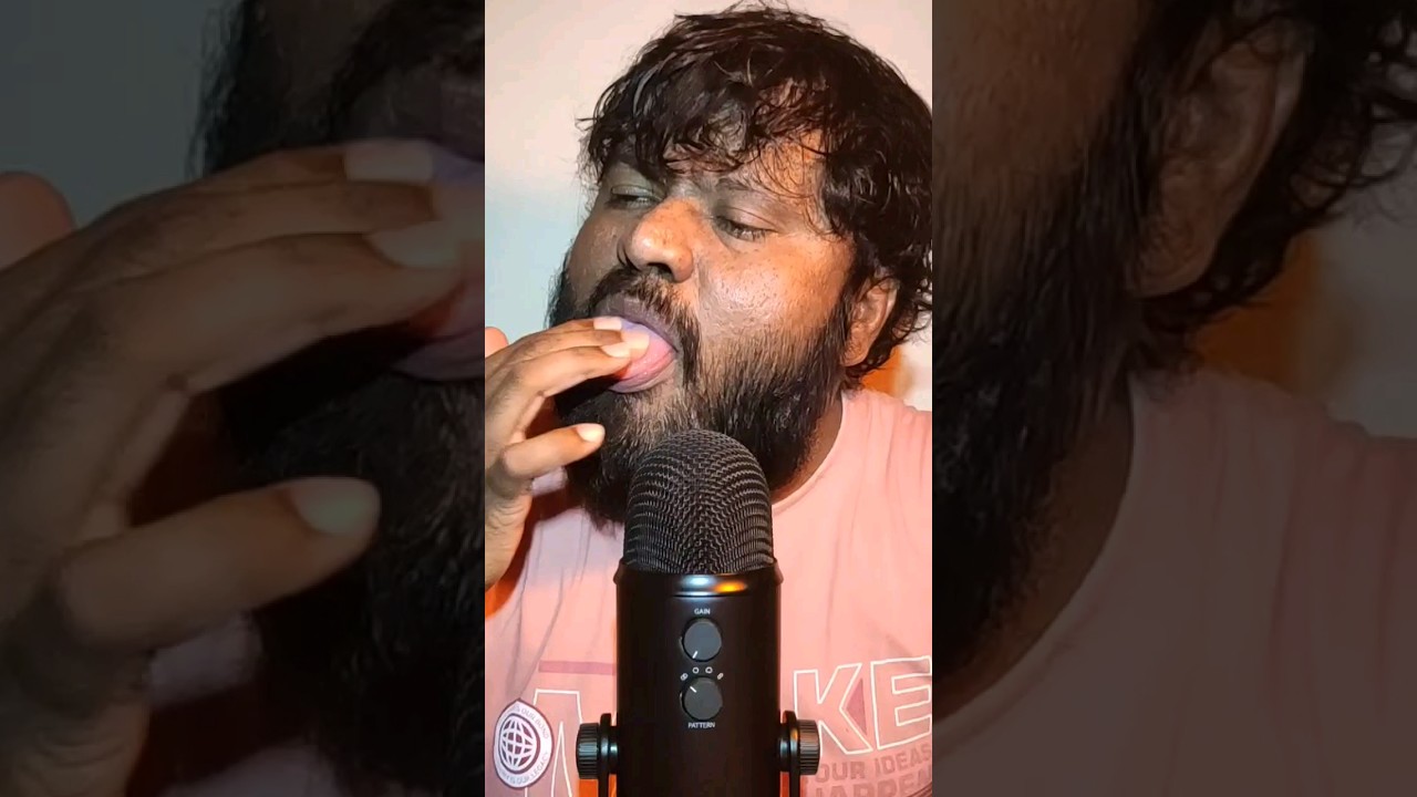 ASMR Spit Painting With Spit 