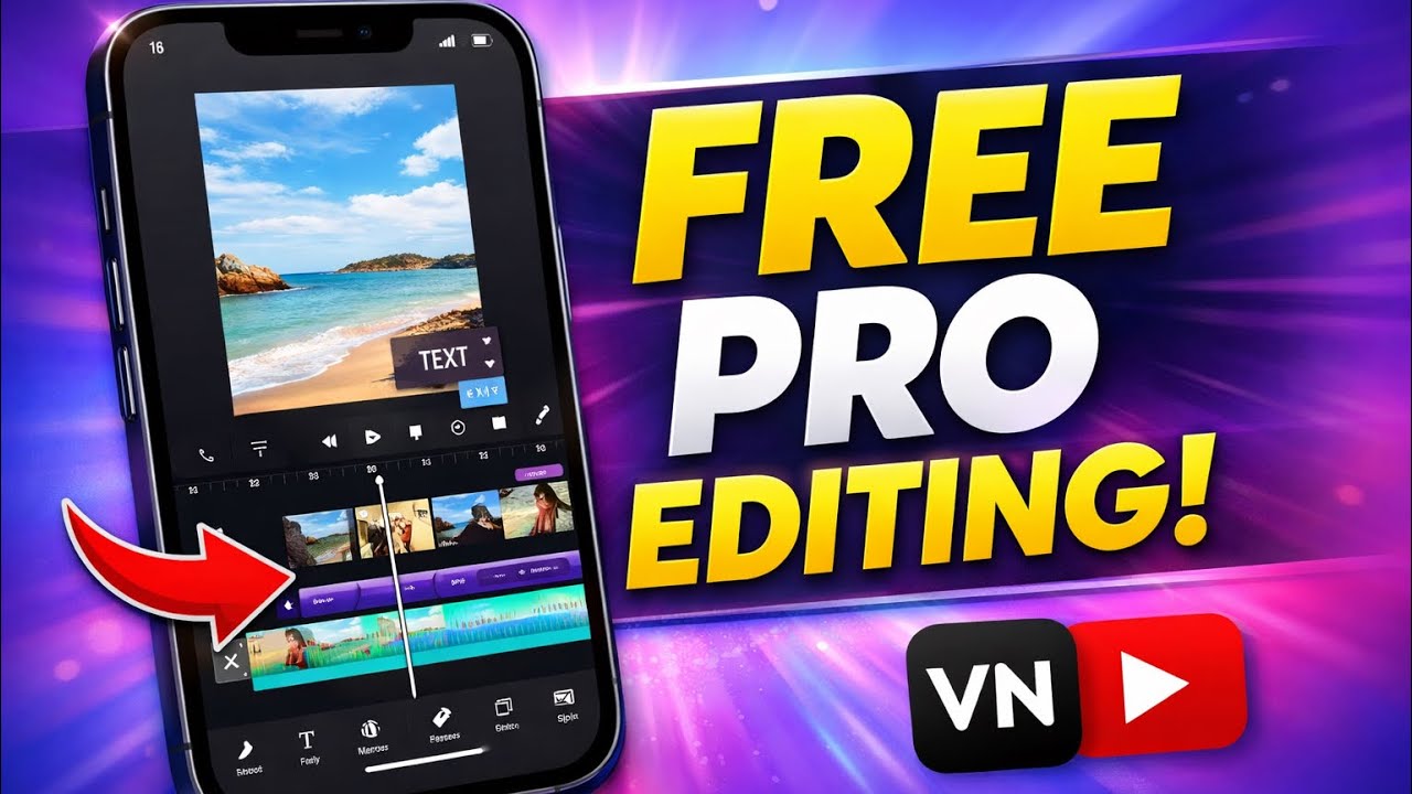VN Video Editor Tutorial 2026 | How to Edit Pro Videos FREE (No Watermark)