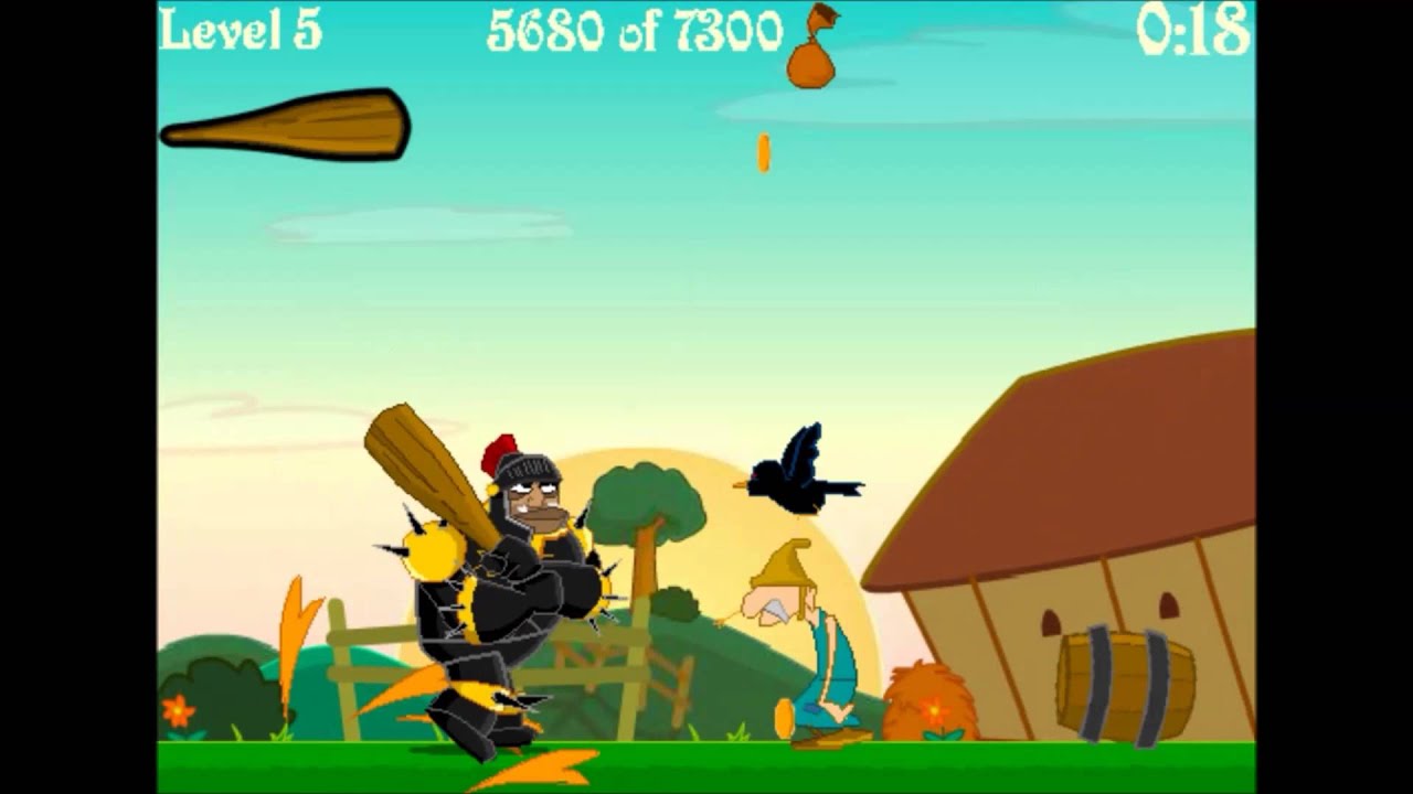 Let's Play Crazy Monkey Games: The Black Knight: Oaf.com