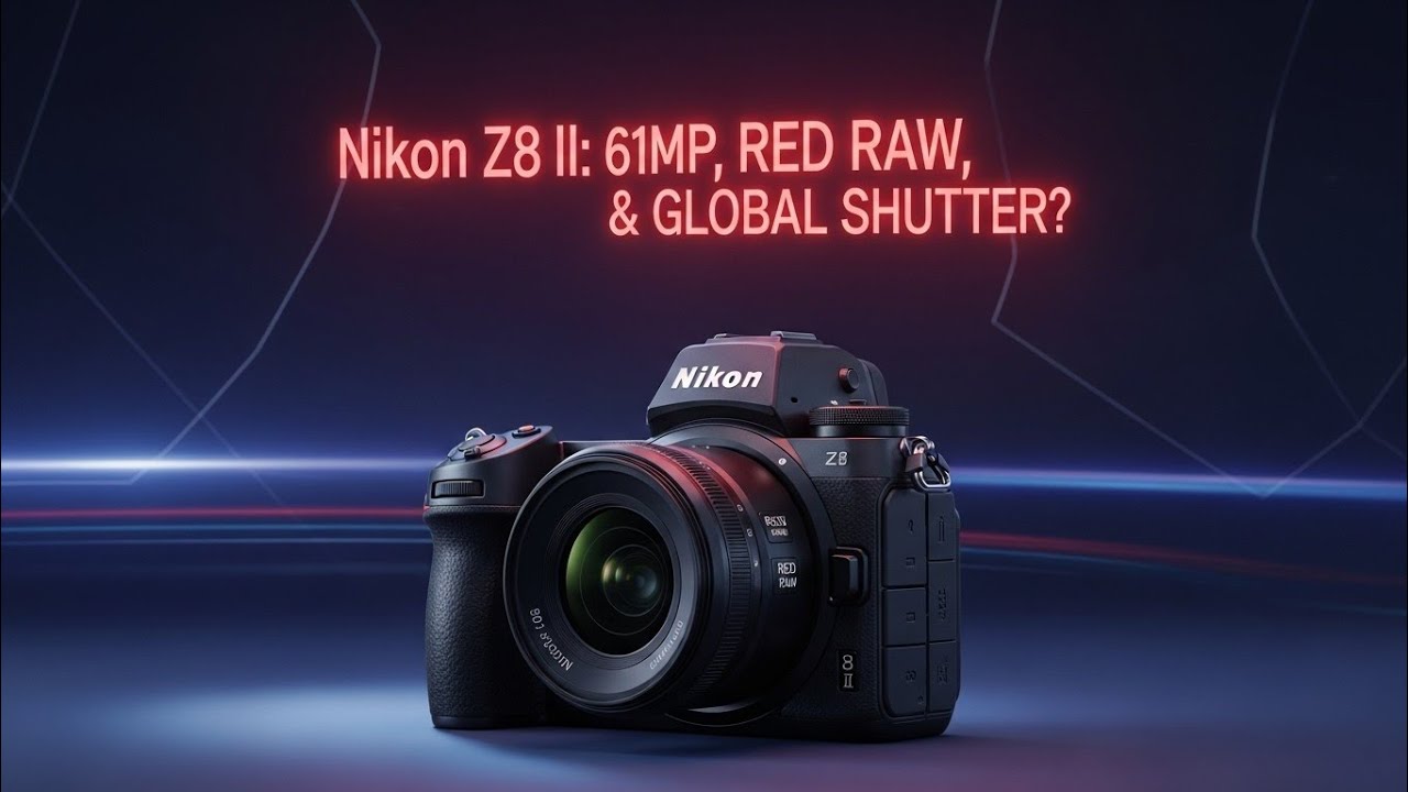 Nikon Z8 II: 61MP, RED Raw, & Global Shutter?