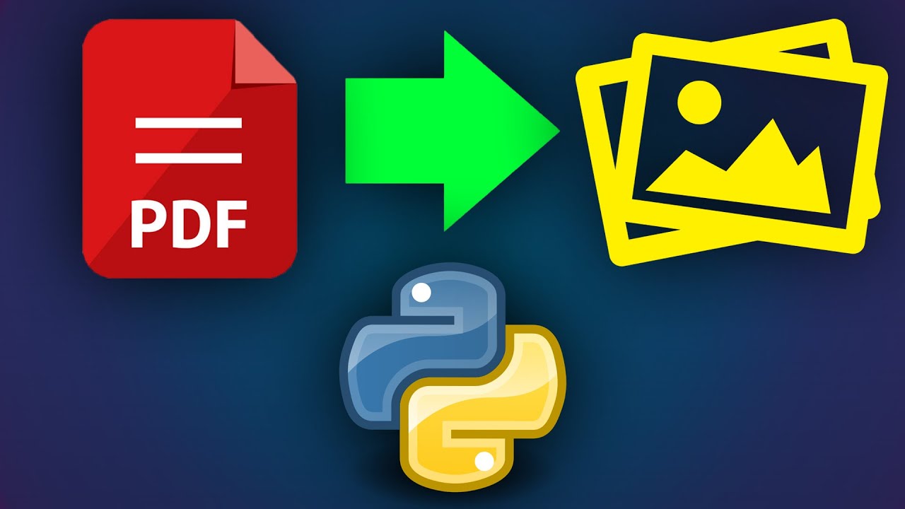 How to convert pdf to image (jpg and png) using Python on windows 10