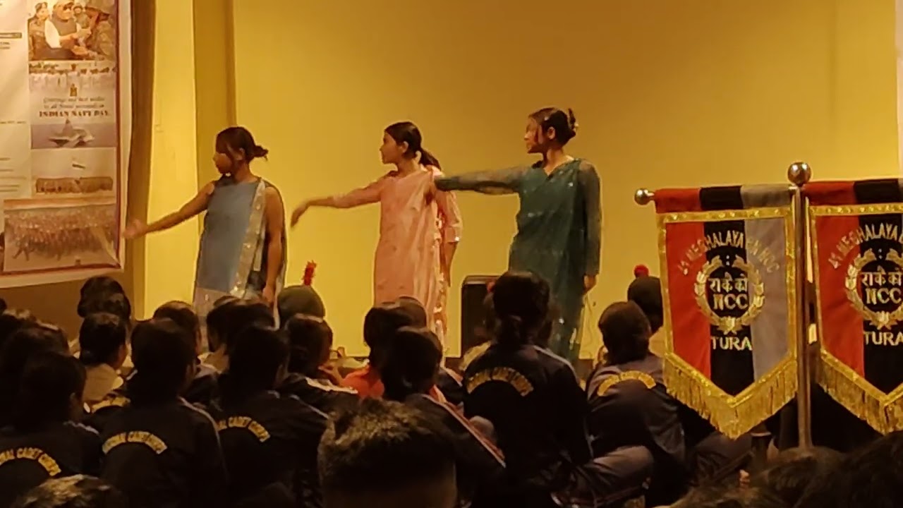 Khasi dance on ISBT Tura//