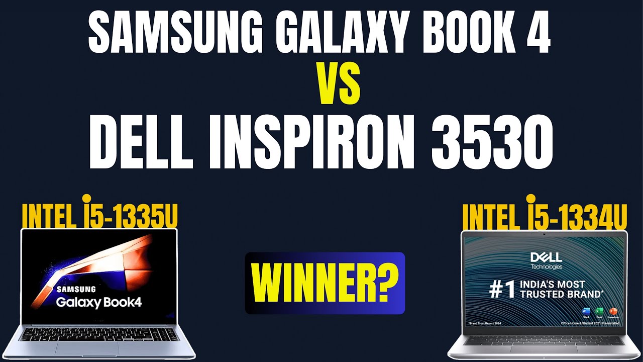 samsung galaxy book 4 vs dell inspiron 🔥