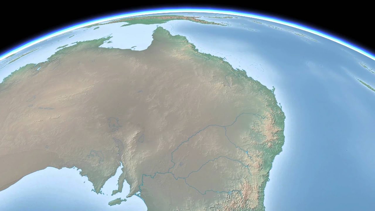 World Relief Map