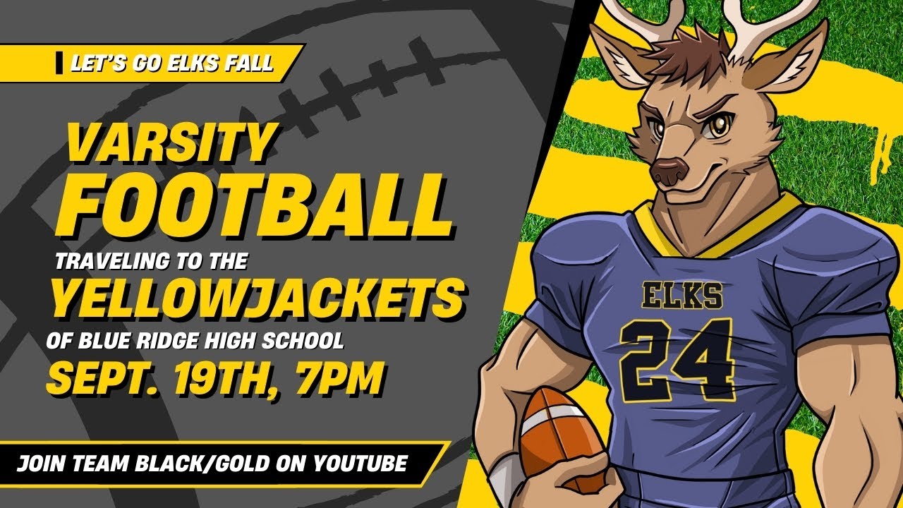 Football | Travel to Blue Ridge (Yellowjackets) - 9/19/2025 at 7:00pm