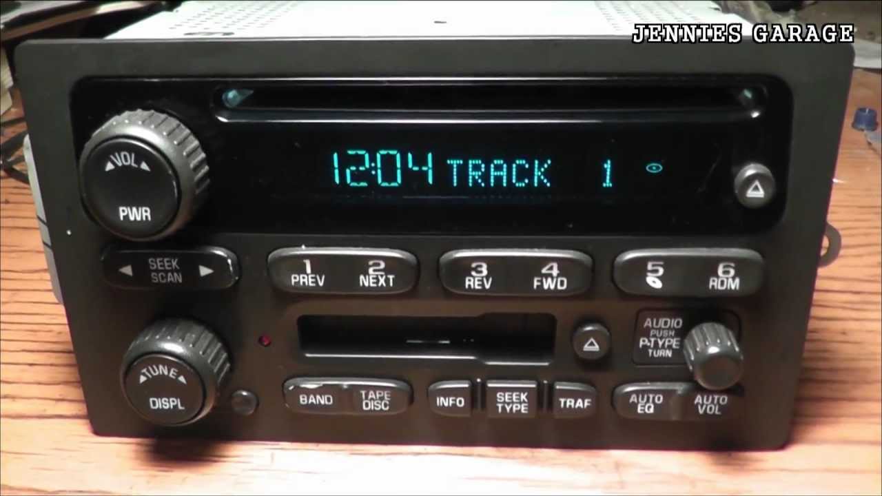 Как разблокировать магнитолу Chevrolet Theftlock 2002–2008 годов — с бонусом в виде запоминающейс...