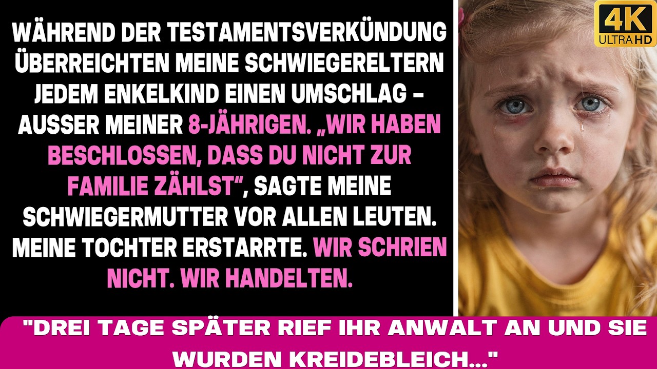 „Du zählst nicht zur Familie“, sagten sie meinem Kind (8) vor allen. Meine Reaktion war heftig!
