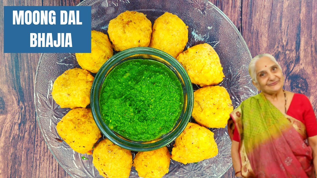 Gujjuben's Favourite Crispy, Tasty Moong Dal Bhajiya Recipe! मूंग दाल का भजिया कैसे बनाये I