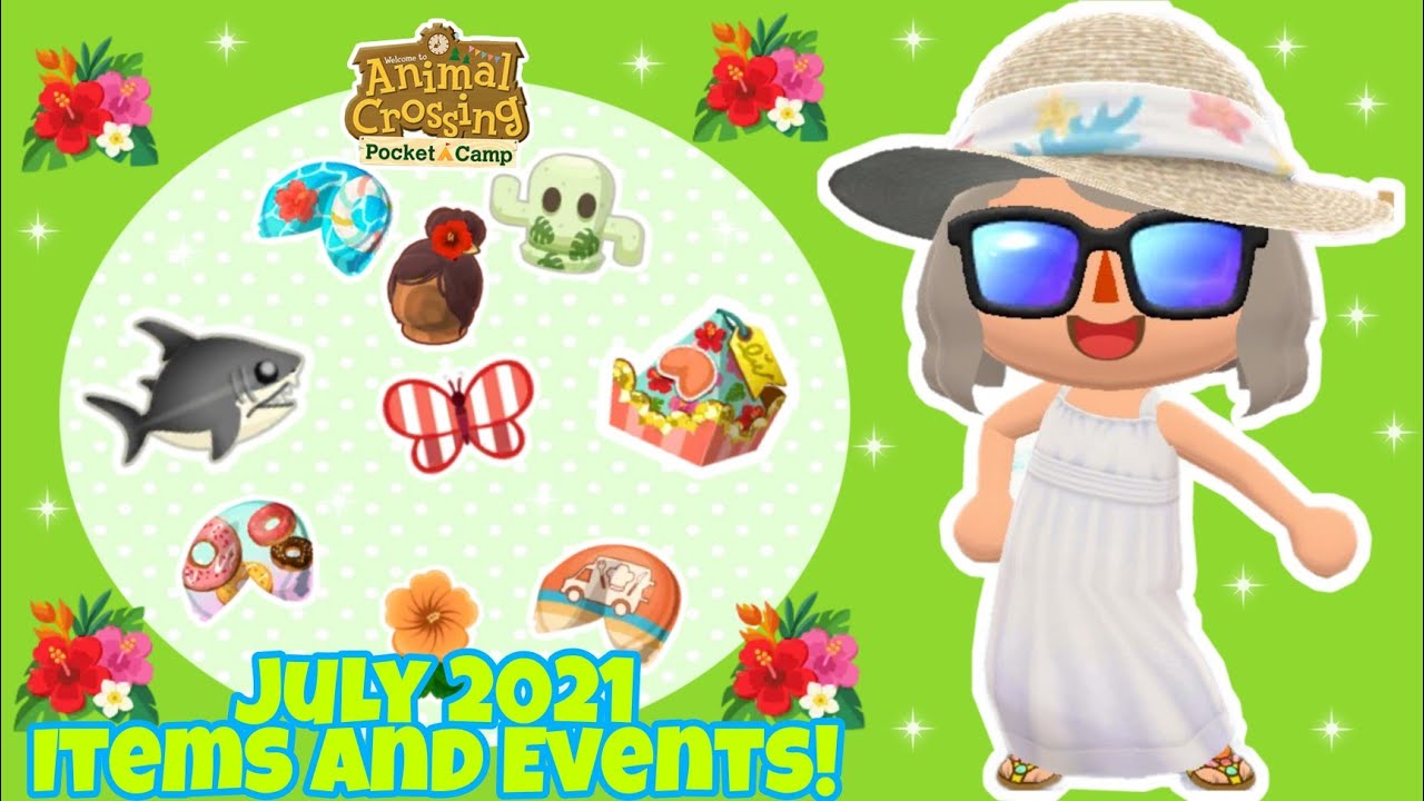 July 2021 Items And Events! | Animal Crossing Pocket Camp
