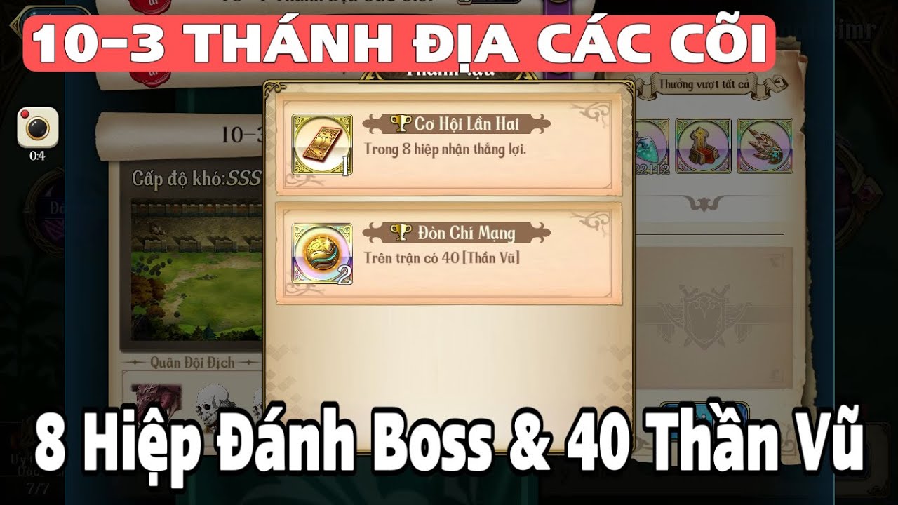 10-3 TH&Aacute;NH ĐỊA C&Aacute;C C&Otilde;I | BOSS JORMUNGAND OF FIGG
