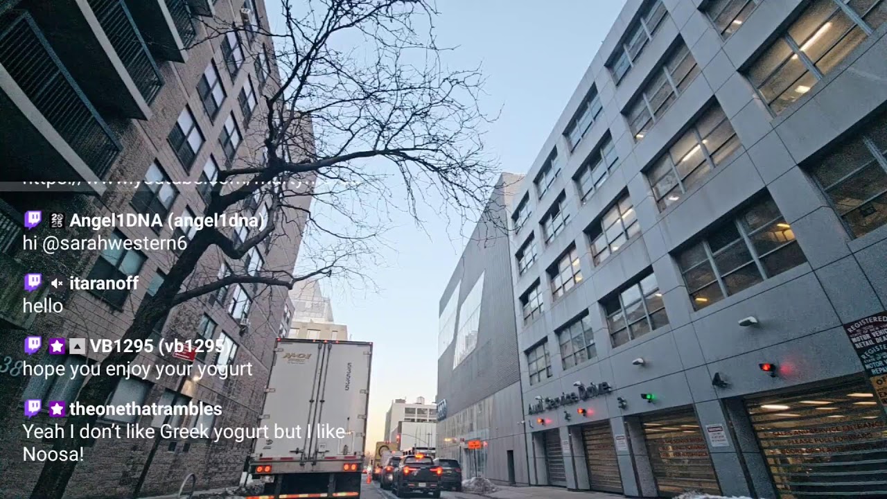 Manhattan New York City going to car dealership