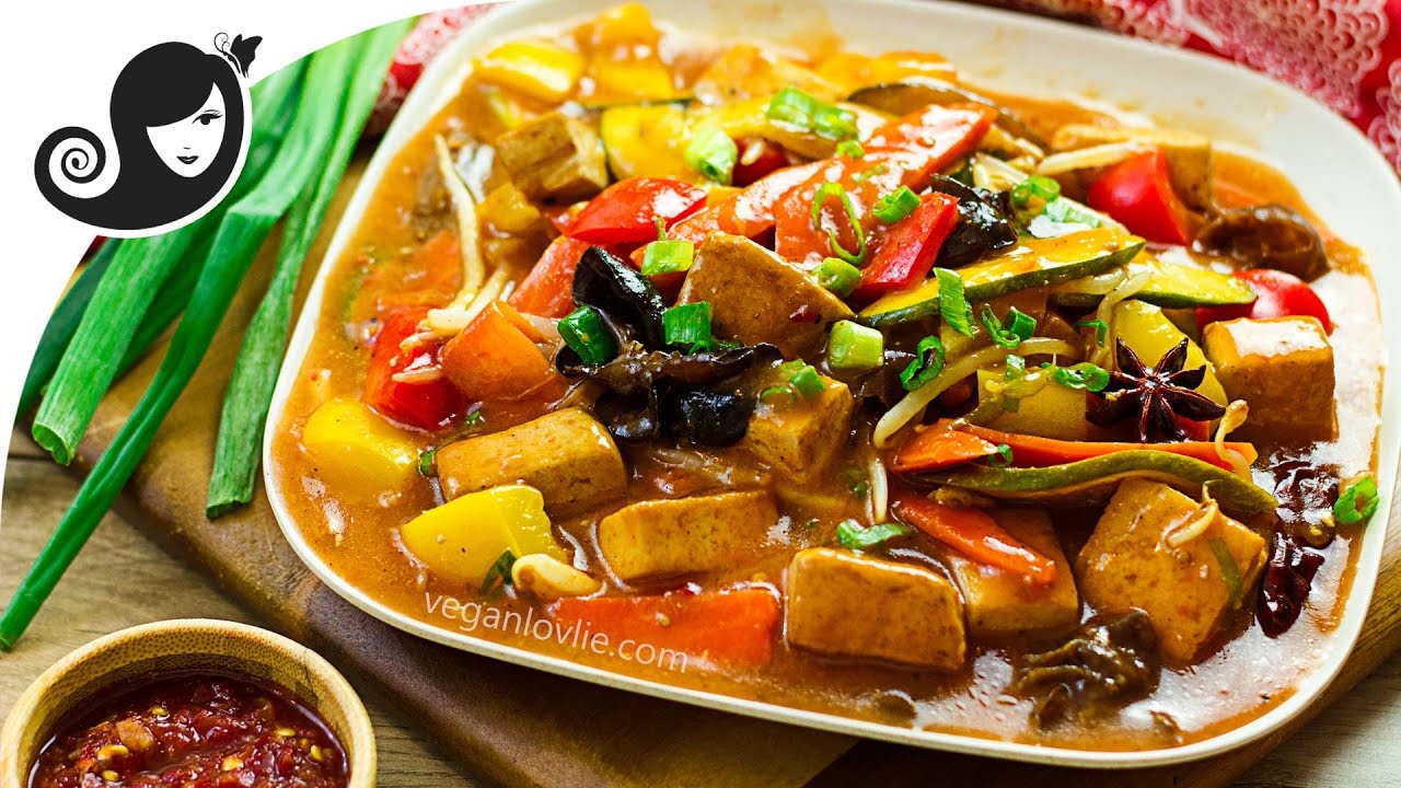 Easy One Pan Szechuan Vegetables and Tofu | Vegan/Vegetarian Recipe