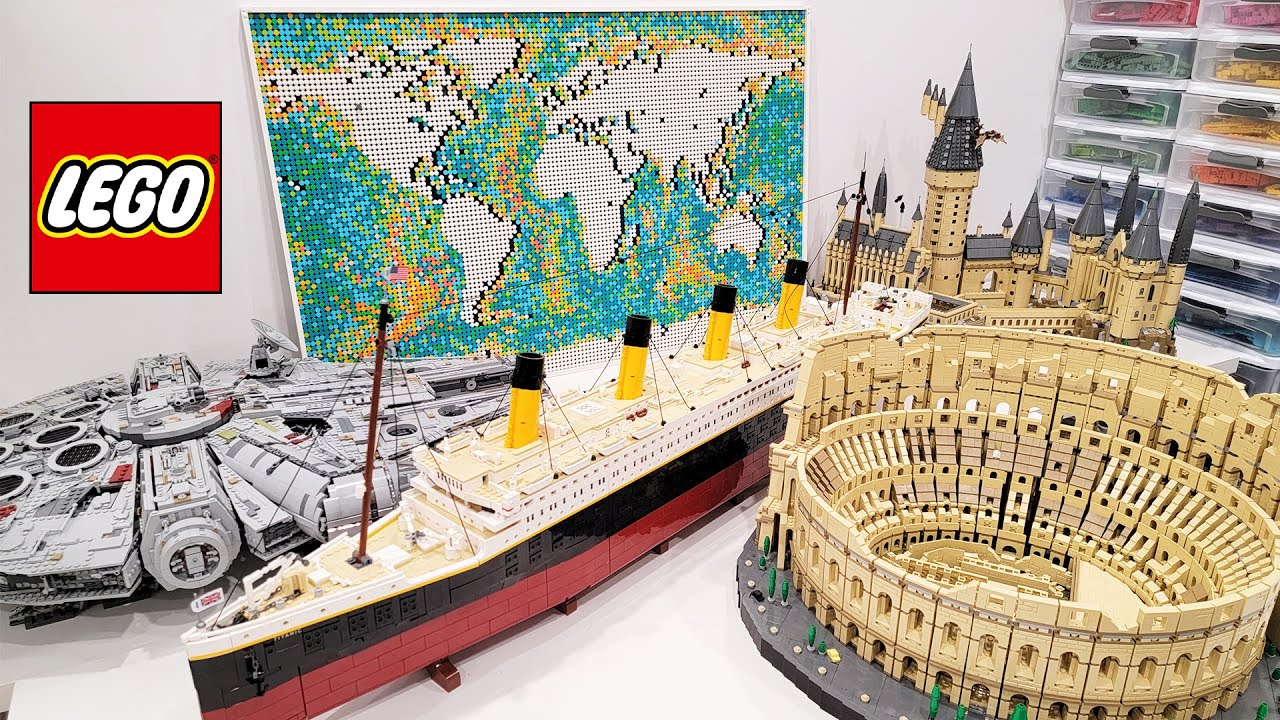 САМЫЕ БОЛЬШИЕ В МИРЕ НАБОРЫ LEGO! Топ-5