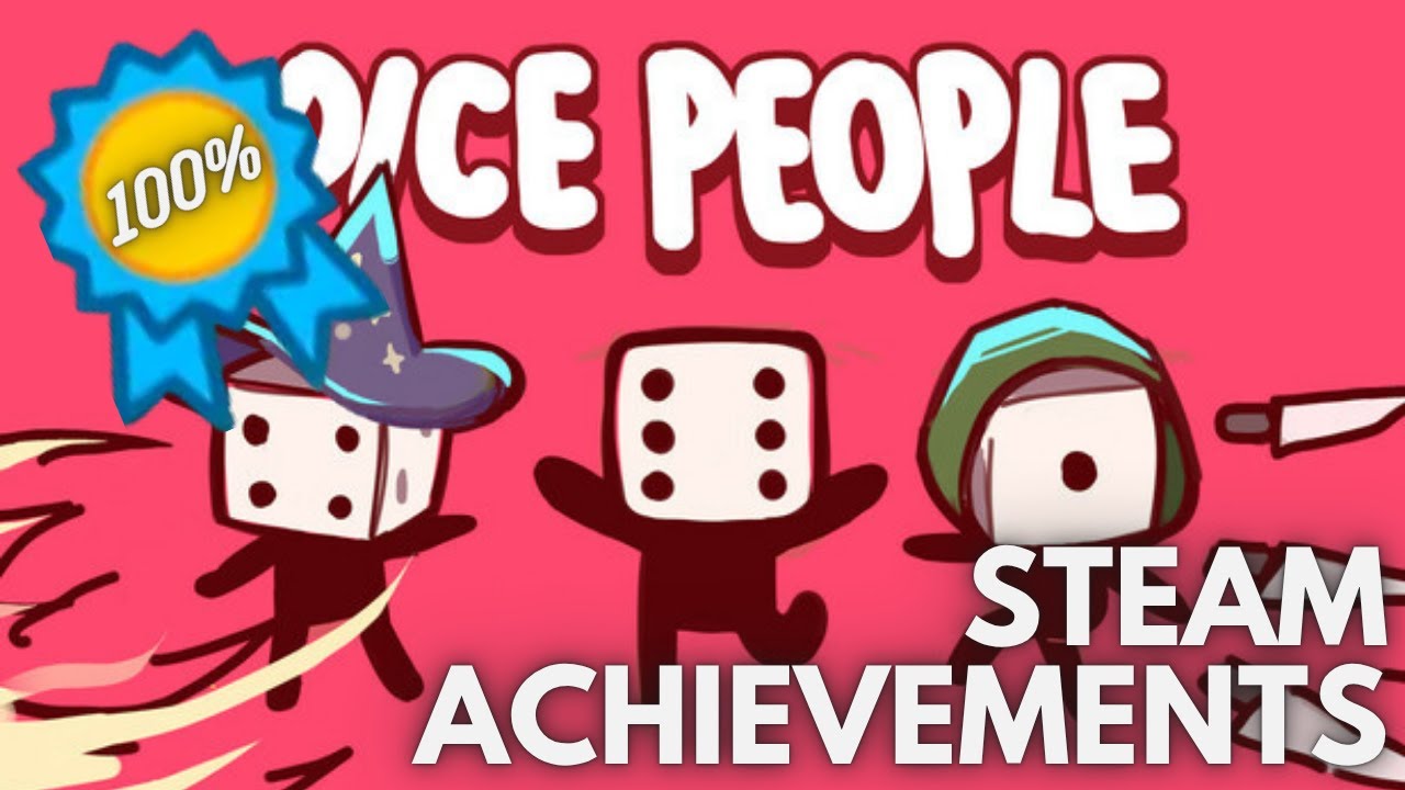 [STEAM] 100% All Achievements Gameplay: Dice People