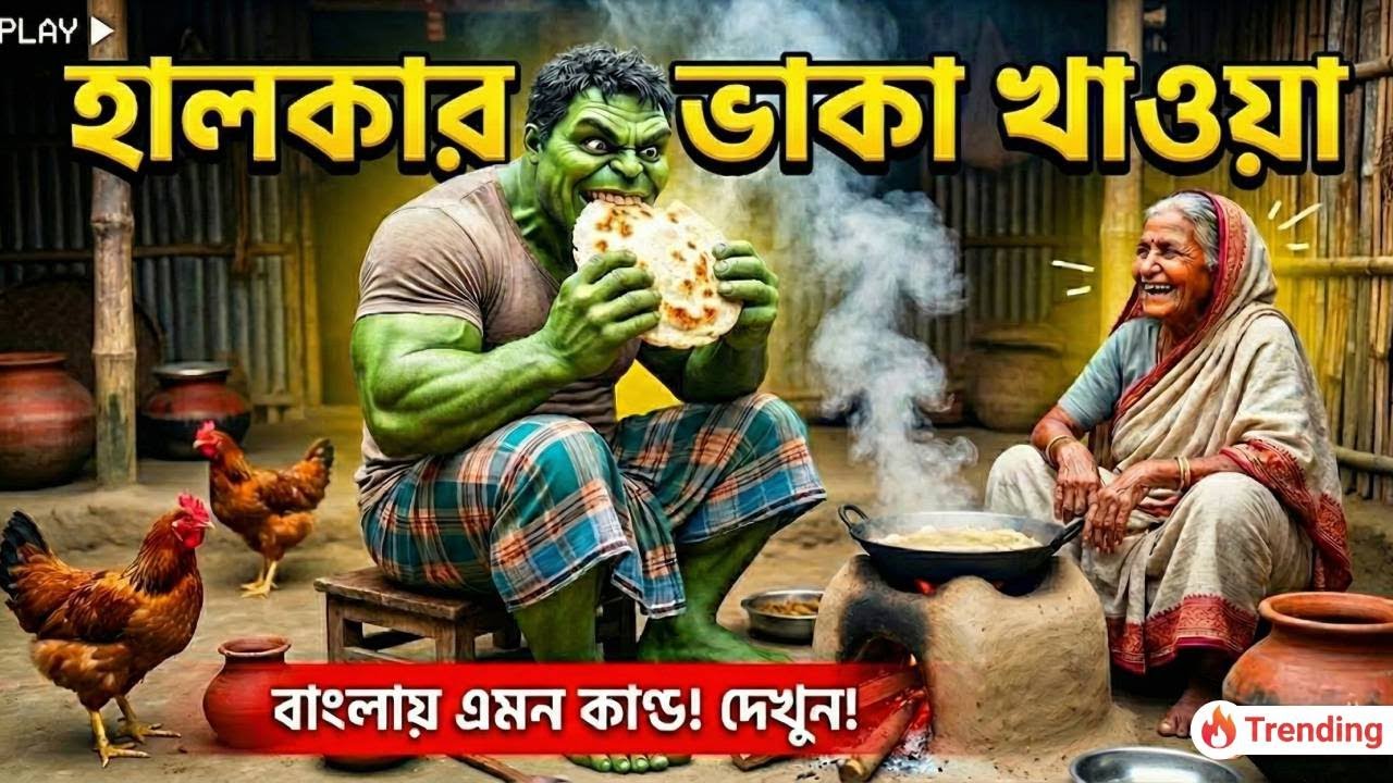 শীতকালে হাল্কের মজার কান্ড সব | Halka Funny Video | @হালকাহাসী